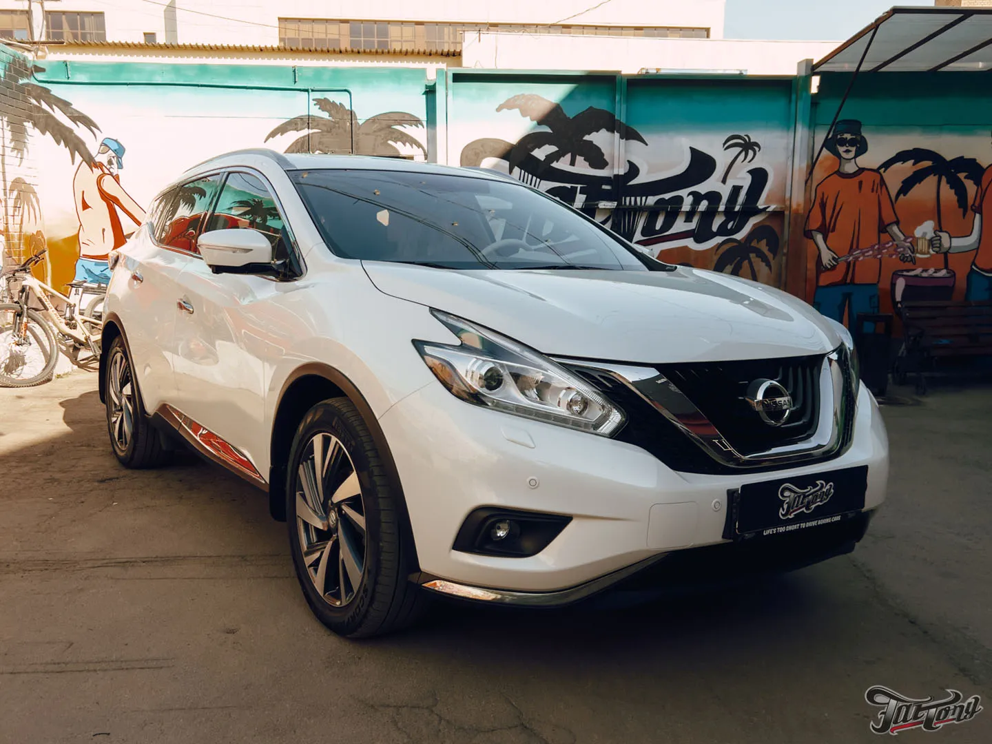 Полировка кузова и покрытие керамикой автомобиля Nissan Murano